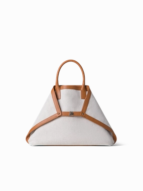 Ai Medium Top Handle Tote Keeps your items organized and secure without extra bulk