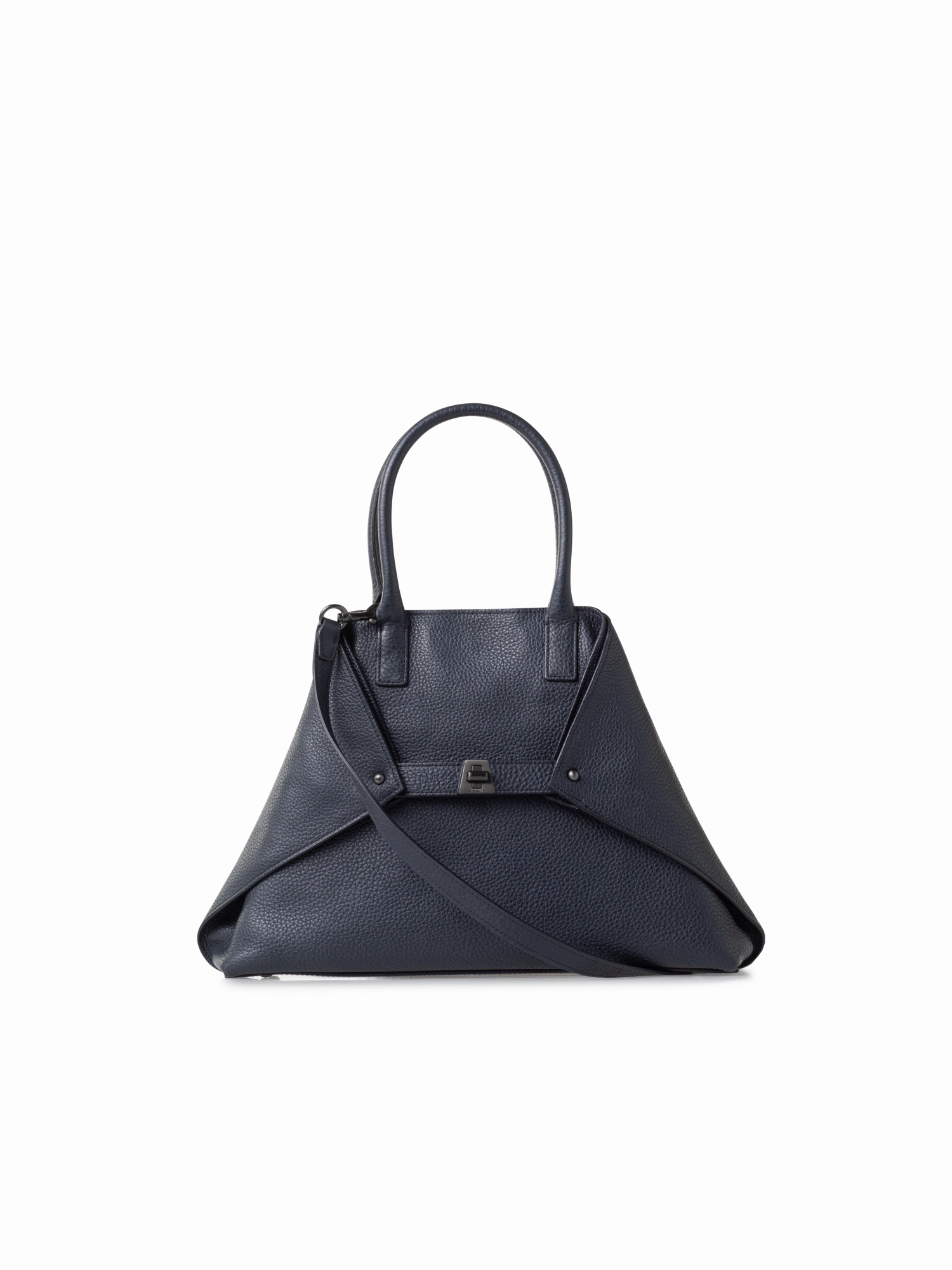 Sleek style that complements a wide variety of outfits Sleek Compact Shape Ai Small Top Handle Tote