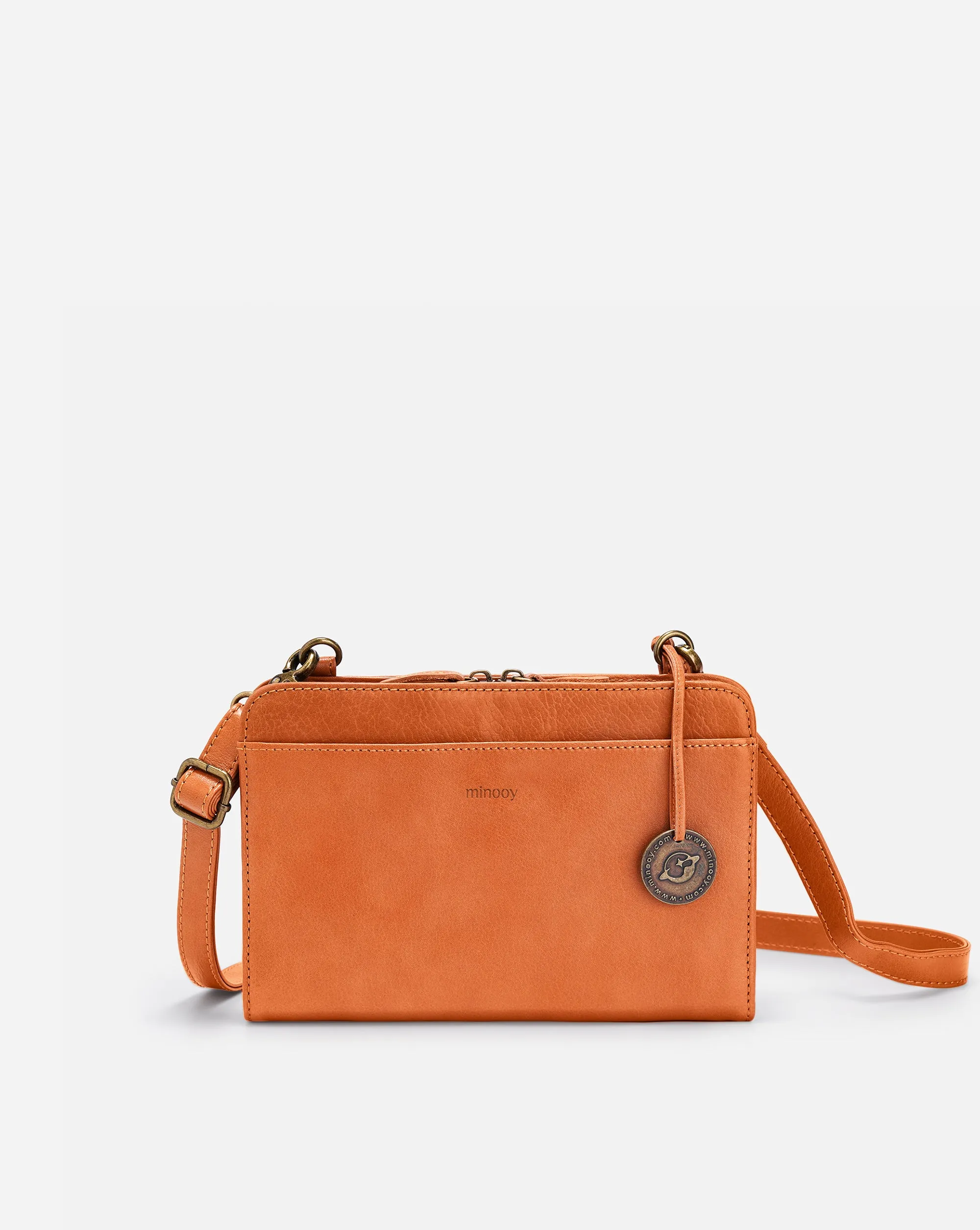 Bali Leather Crossbody Wallet Handbag Purse 0.5L Everyday Adventure