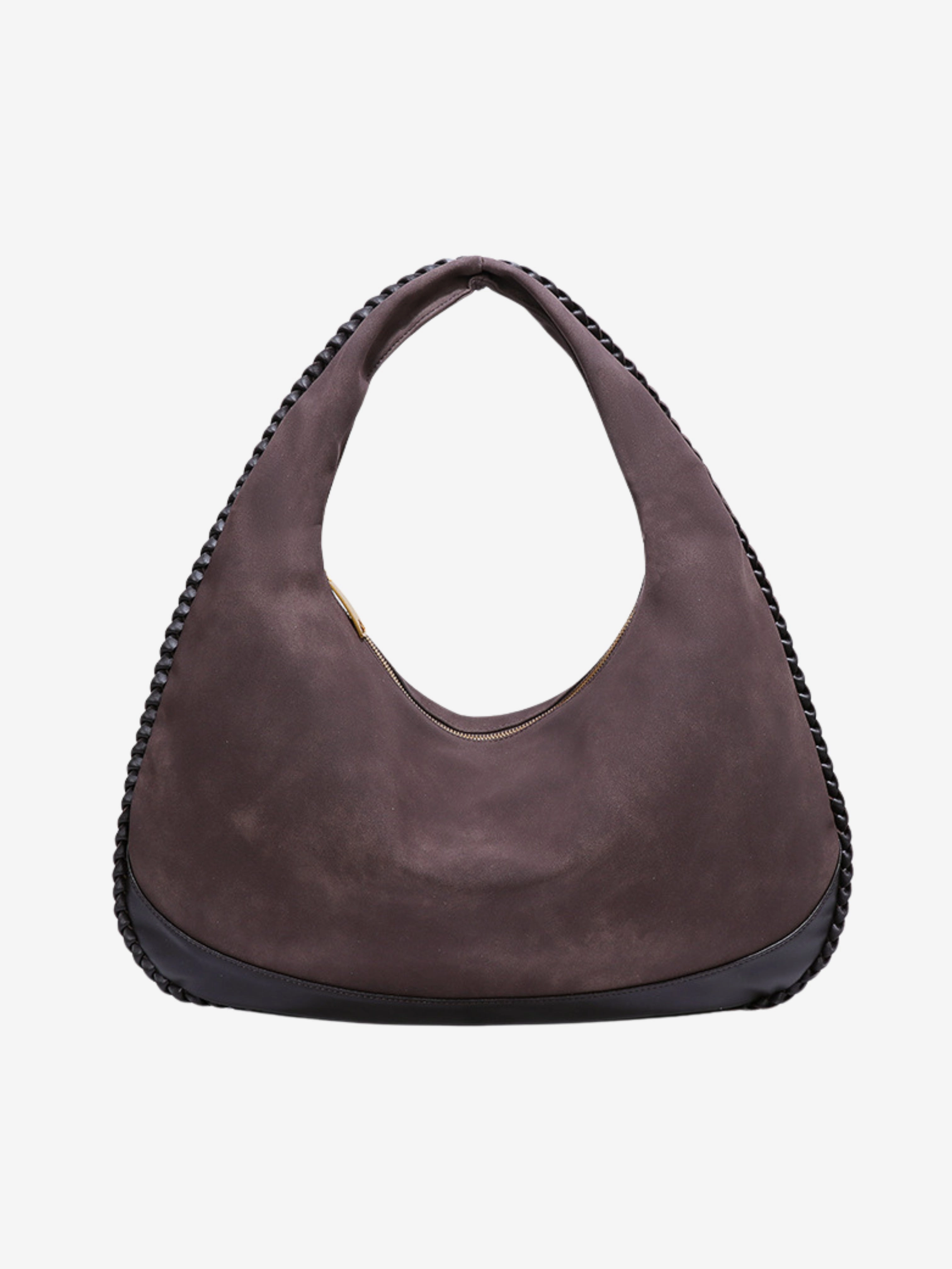 Chloe Suede and Leather Crescent Hobo Bag ?C Luxury Large Shoulder Bag for Women Luxury Moment