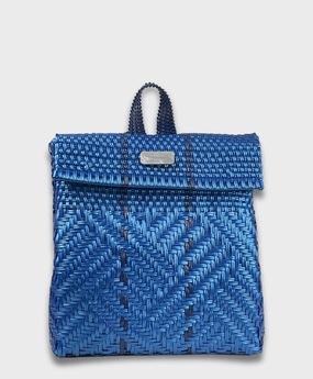 Quick Fit Functional Outdoor Utility Maria Victoria | Glimmer Ultra BK | Upcycled, Handwoven, Backpack