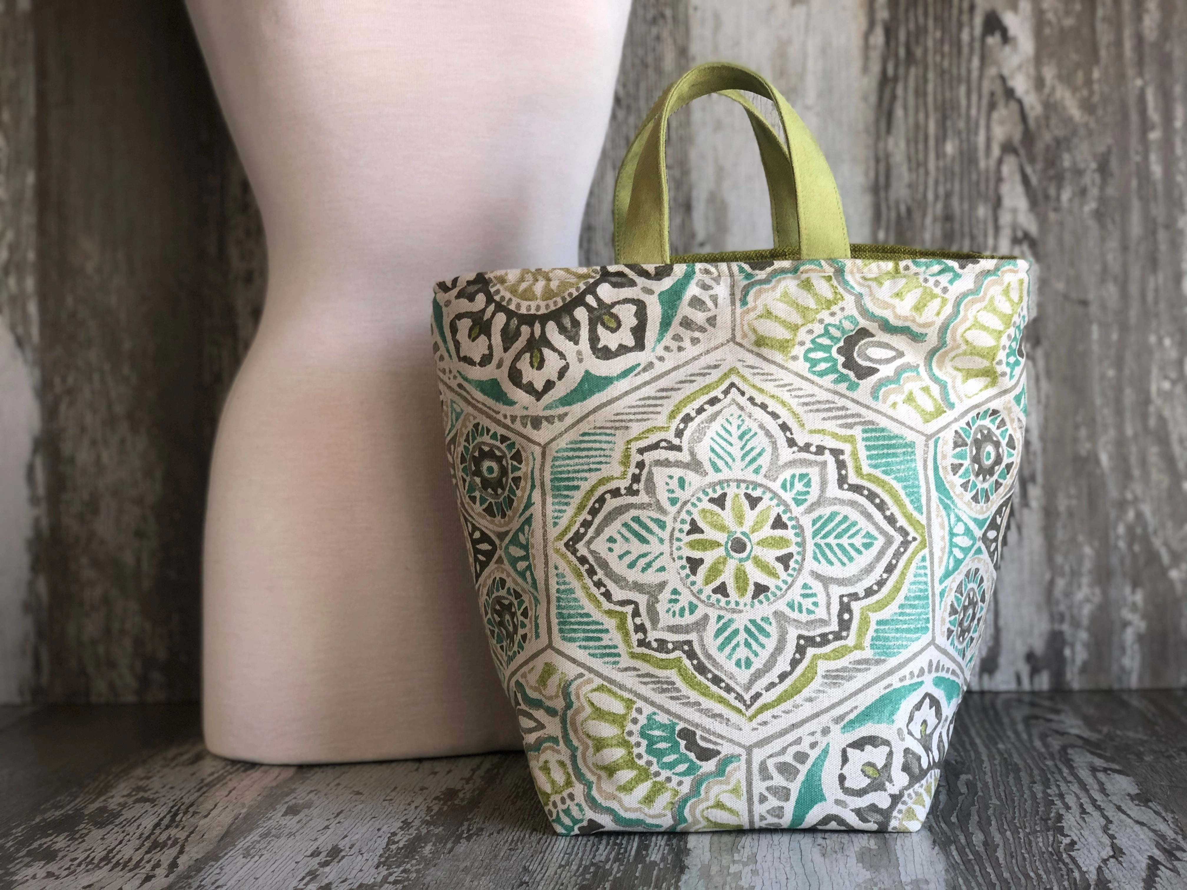 Smart Function Amalfi Hope Basket, Handmade USA Project Bag