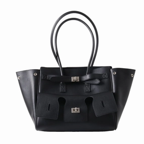 Refined Mood Timeless Daily Amelia | Black Leather Handbag ?C Sophisticated & Stylish