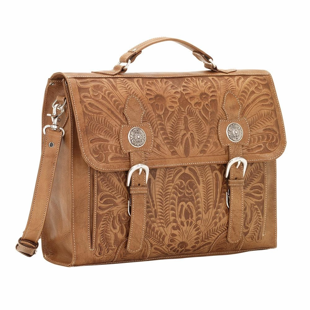 Street Style American West Handbag Travel Collection: Retro Luggage Laptop Smart Briefcase