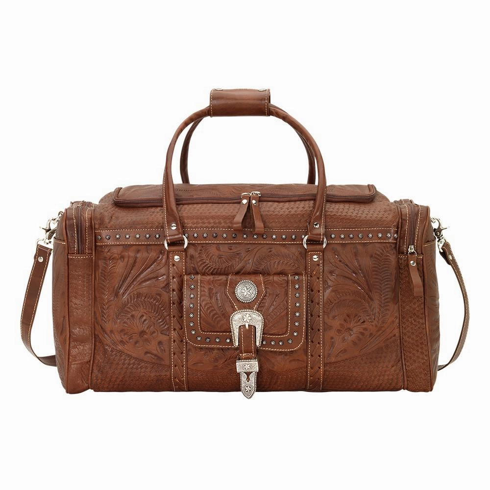 American West Handbag Travel Collection: Retro Rodeo Luggage Bag Stylish Travel Street Style