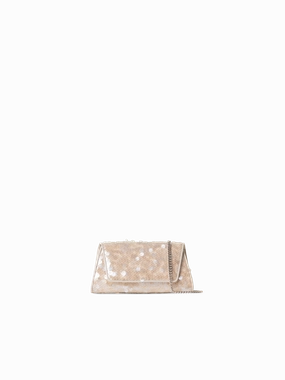 Anouk Mini Trapezoid Clutch Work Essential Sleek Form