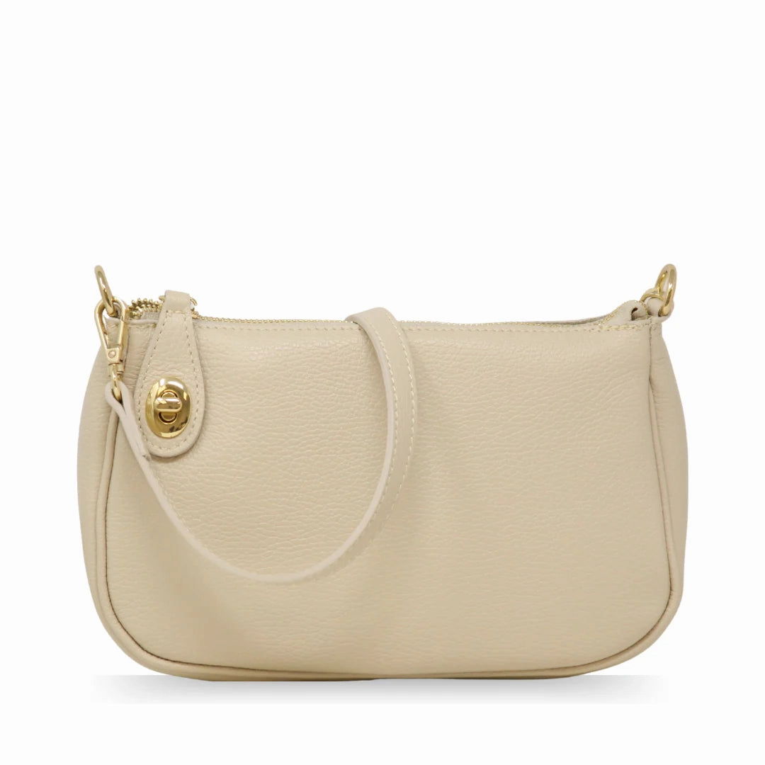 Compact Look Elegant office accessory Germ??n Fuentes GF2576 Genuine Italina Leather Shoulder and Crossbody Bag