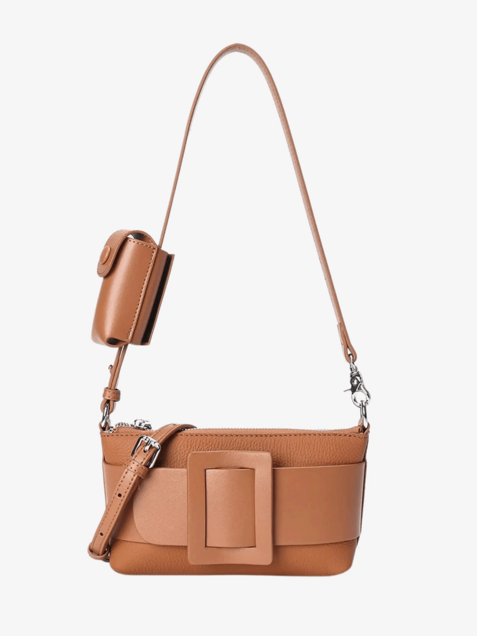Daily Carry Minimal Aesthetic Aria | Blue Buckle Crossbody Bag ?C Modern & Versatile
