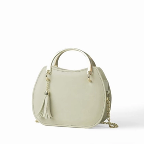 Polished Detail Aria Bag (Beige plain)