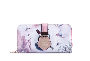 Trendy Accessory Arosa Artistic Feather and Elegance Wallet