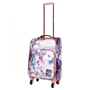 Arosa Elegant Floral Spinner Luggage Timeless Lifestyle Smart Organization