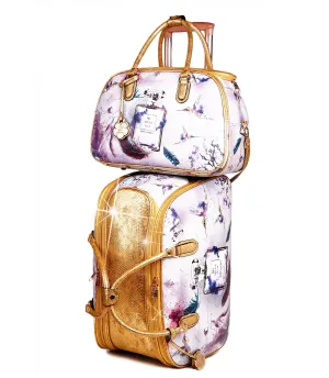 Timeless leather purse Arosa Elegant Two-Piece Travel Bag Set