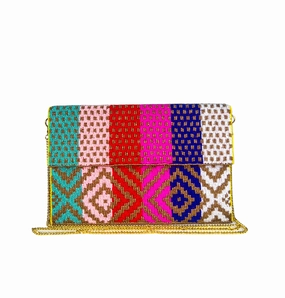 Beaded Clutch - Sweet Classic Touch Glam Detail