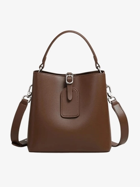 Bella | Classic Leather Tote Bag ?C Elegant & Functional for Every Occasion Smart Design All Day Use