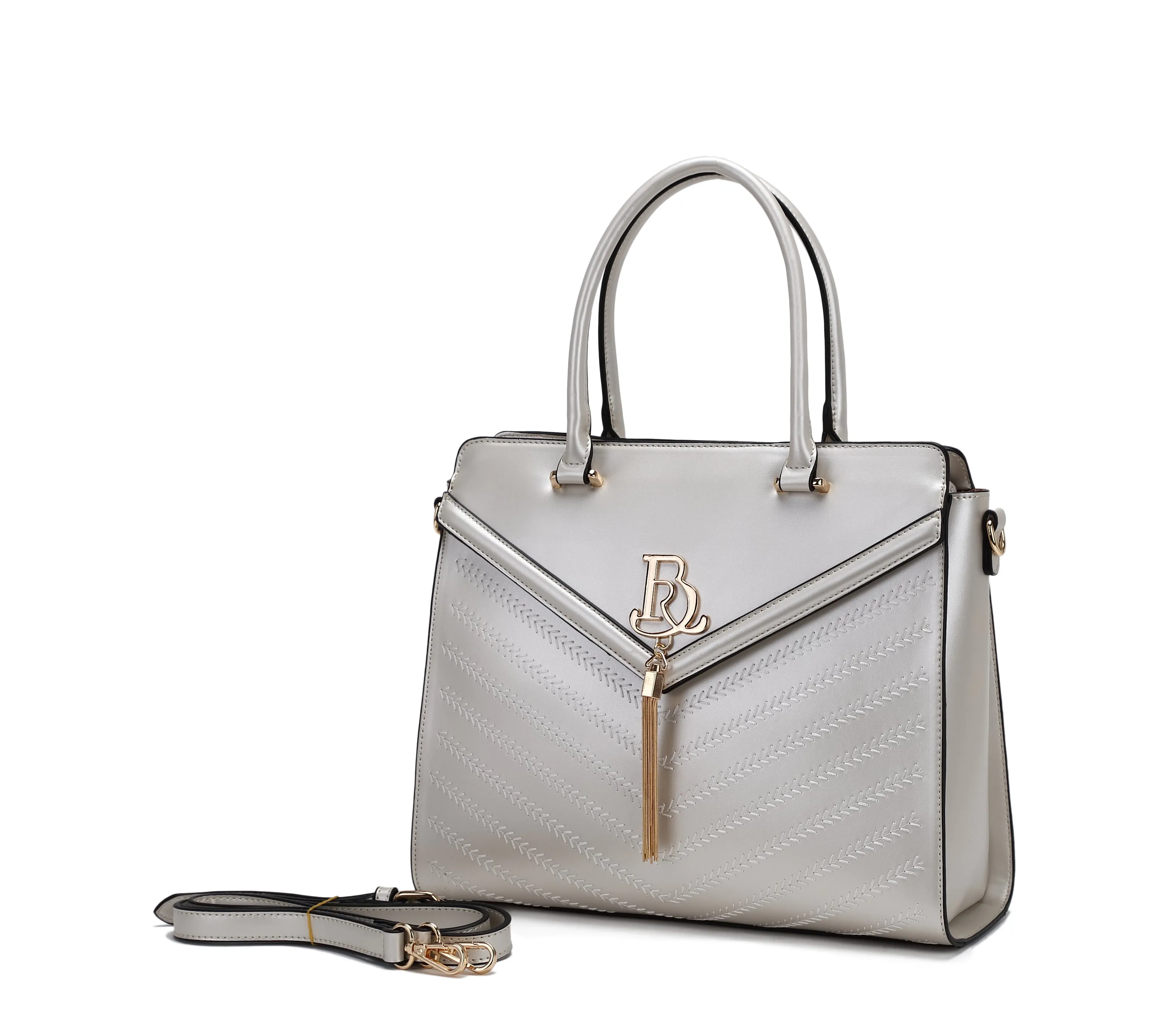 Blissful Radiance Top Handle Handbag Beige Cream