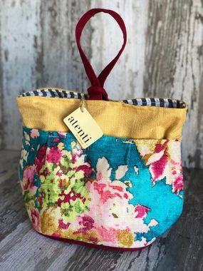 Blossoms Blue Tall Caddy Daily Carry Modern Appeal