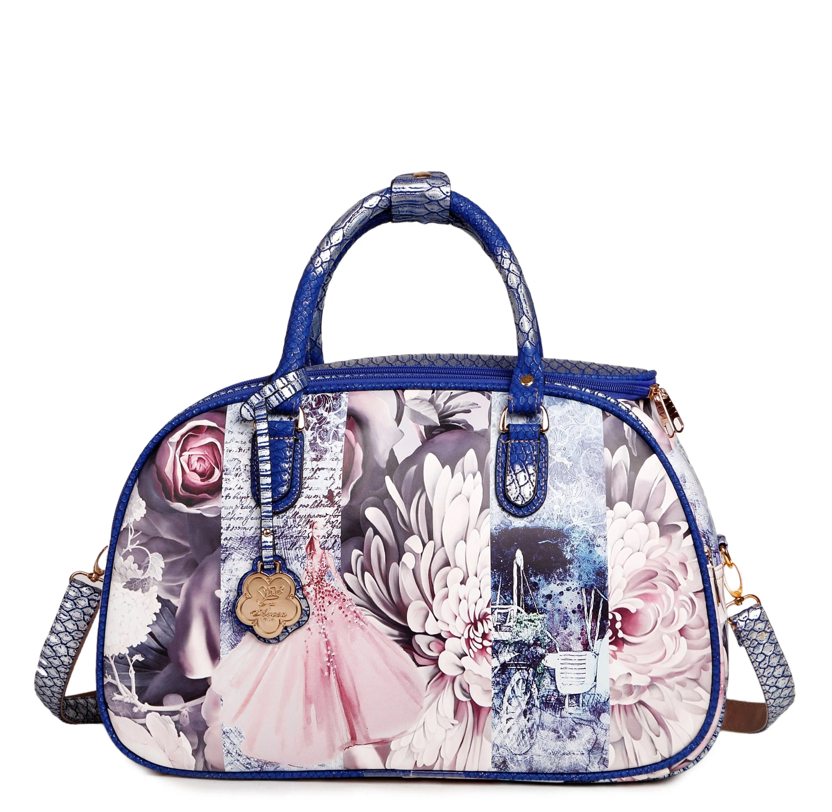 Blossomz Vintage Hollywood Overnight Bag Daily Companion