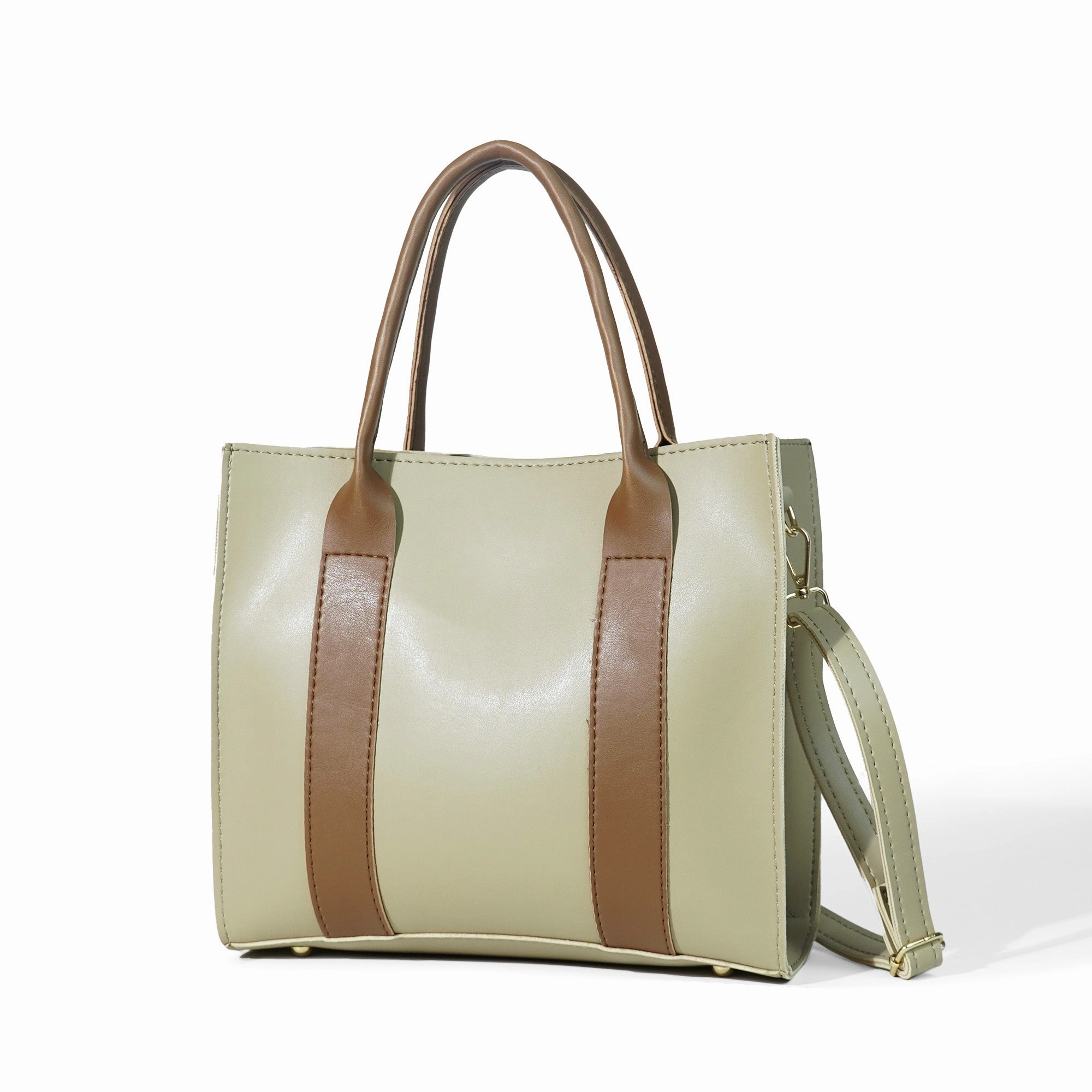 Blunt bag Beige And brown Practical Design