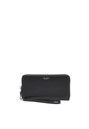 Marc Jacobs The Continental Wristlet Long Wallet In Black S171L03FA22 Sleek Organizer