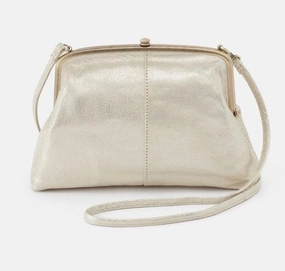 Hobo Lana Crossbody Pearlized Silver Modern Taste