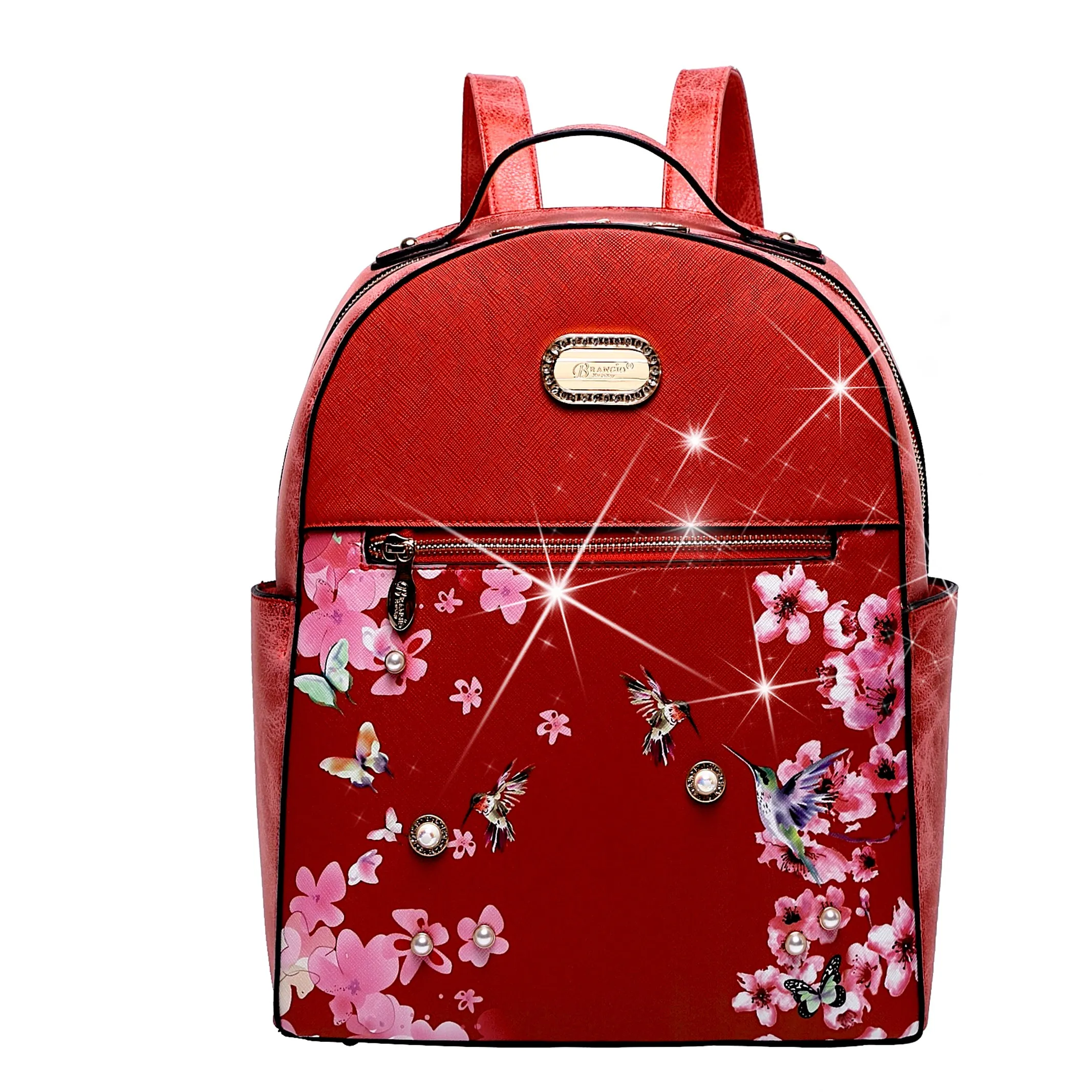 Compact Function Performance Brangio Chic Blossom Backpack