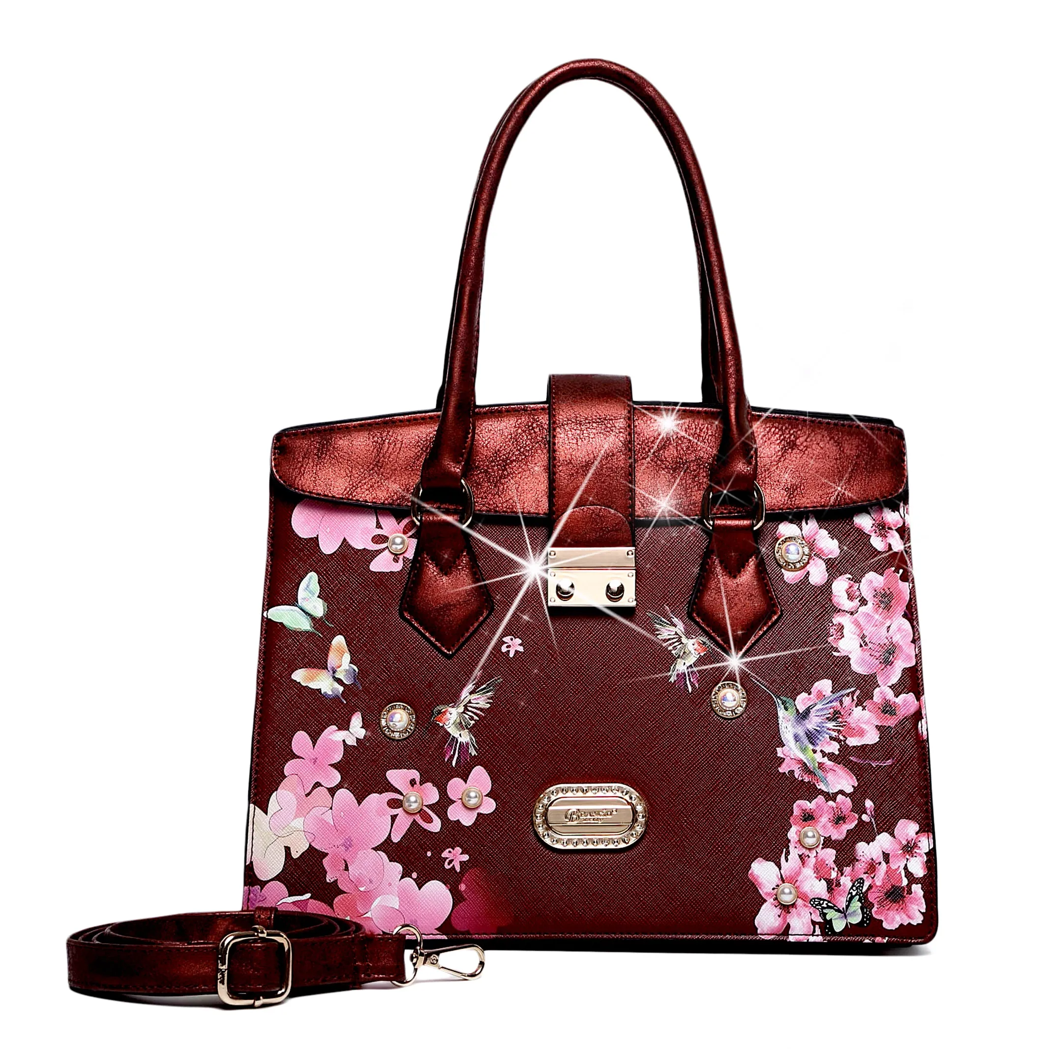 Smart Form Brangio Elegant Blossom Satchel