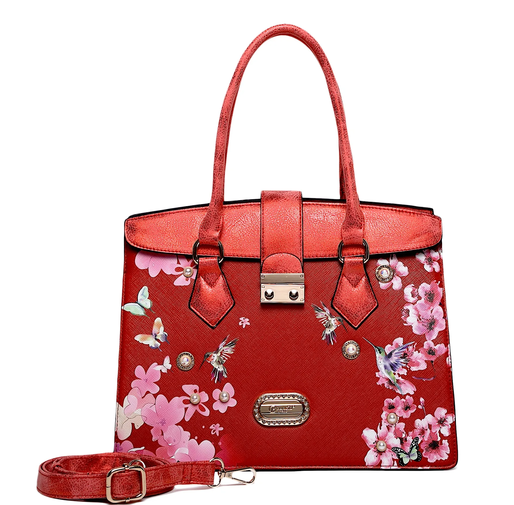 Fashion forwardness Brangio Elegant Blossom Satchel