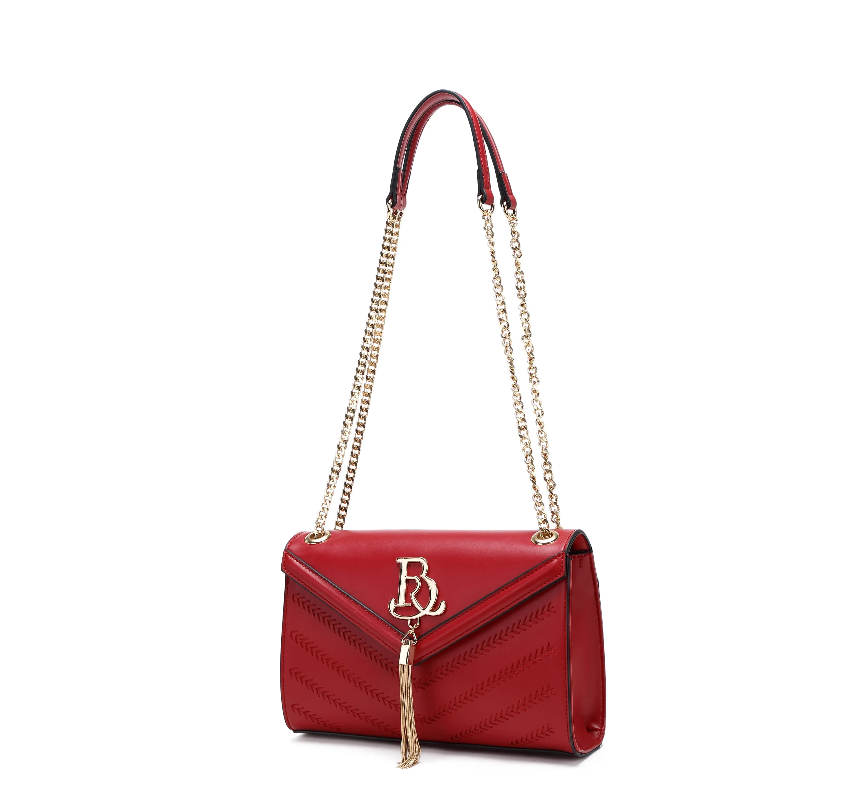 Brangio Elegant Chain Strap Shoulder Bag Bright shade