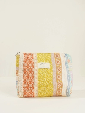 Portable design Butterfly Floral Cosmetic Bag