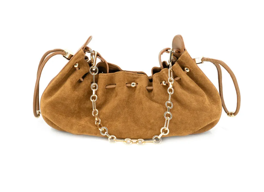 Callie Tan Suede Tote BC Bag Everyday Form