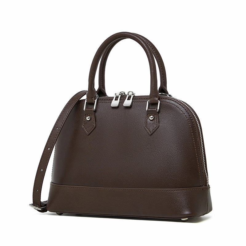 Aesthetic Vision Calypso | Elegant Brown Dome Handbag ?C Classic Style & Everyday Luxury
