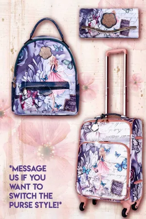 Dreamerz 3PC Set | Backpack & Travel Carry On Bags Comfortable evening clutch