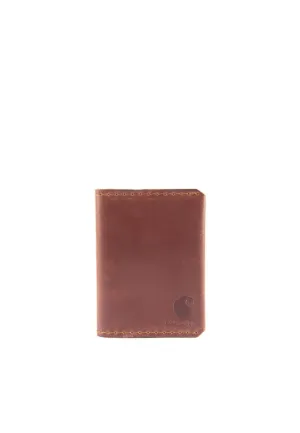 Carhartt Craftsman Leather Billfold Wallet In Brown WW0394 Elegant Detail