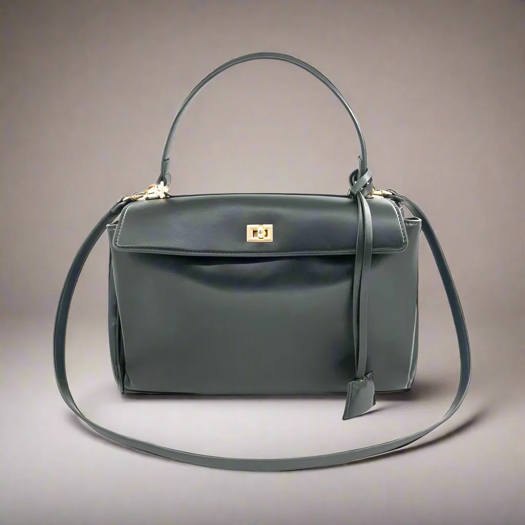 Caris Black Shoulder BC Bag Fashion Essential Casual Street