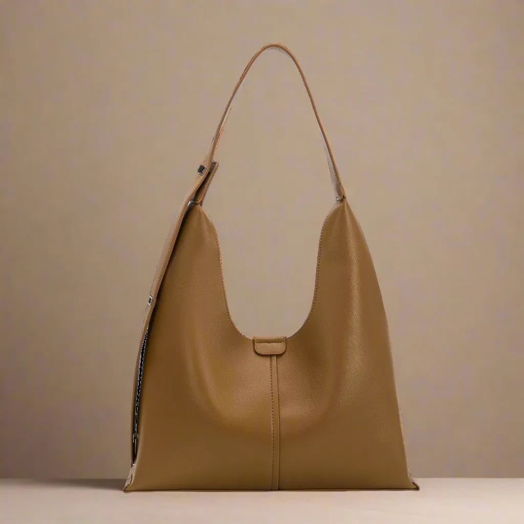 Smart Street Carmen Tan Recycled Vegan Shoulder Bag