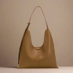 Smart Street Carmen Tan Recycled Vegan Shoulder Bag