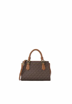 Everyday Purpose Lightweight Comfort Michael Kors Marilyn Small Messenger Bag Signature Logo In Brown 35F5G6AM1B