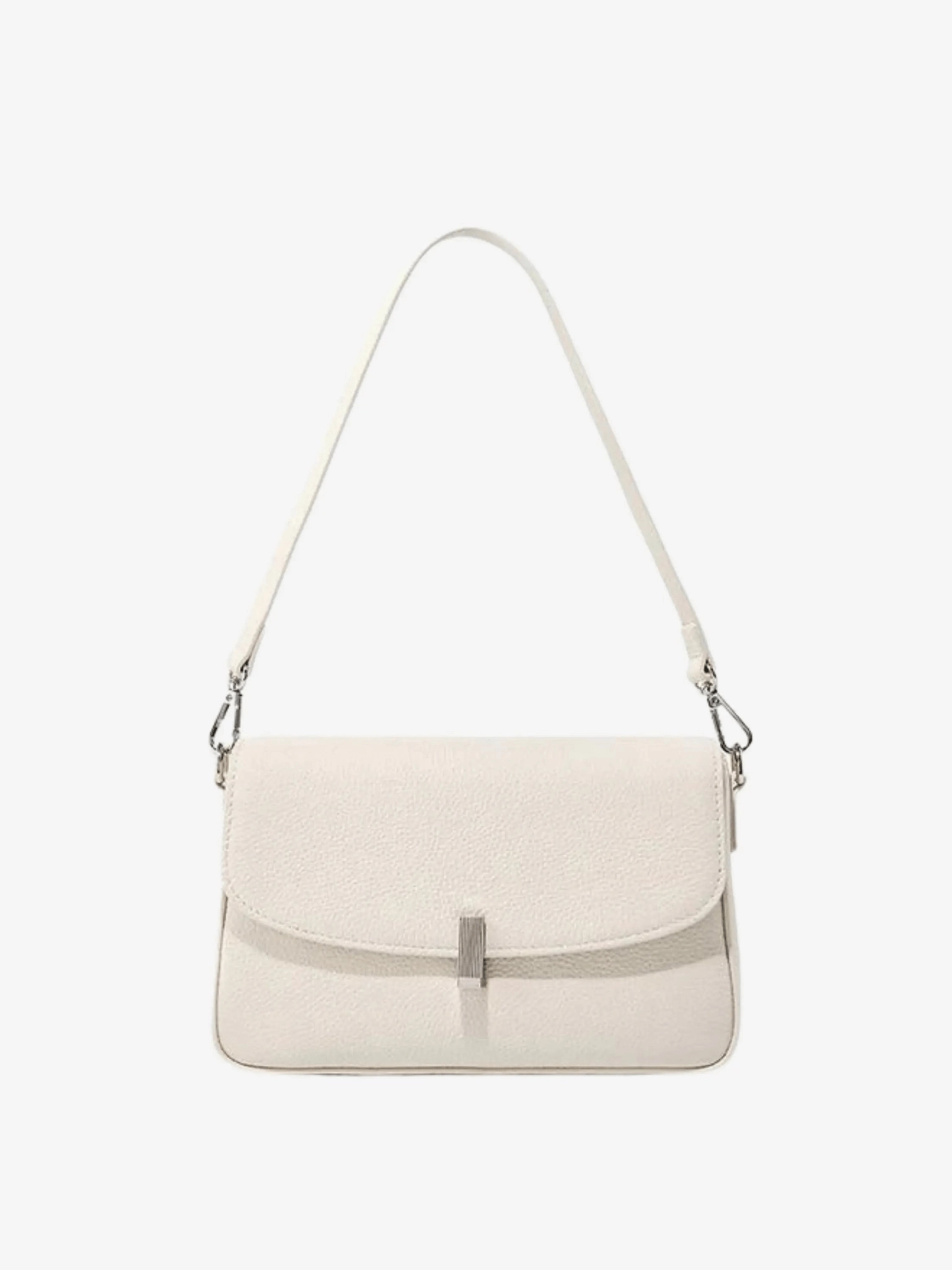 Celeste | Luxe Pebbled Leather Shoulder Bag ?C Effortless Sophistication Compact Appeal