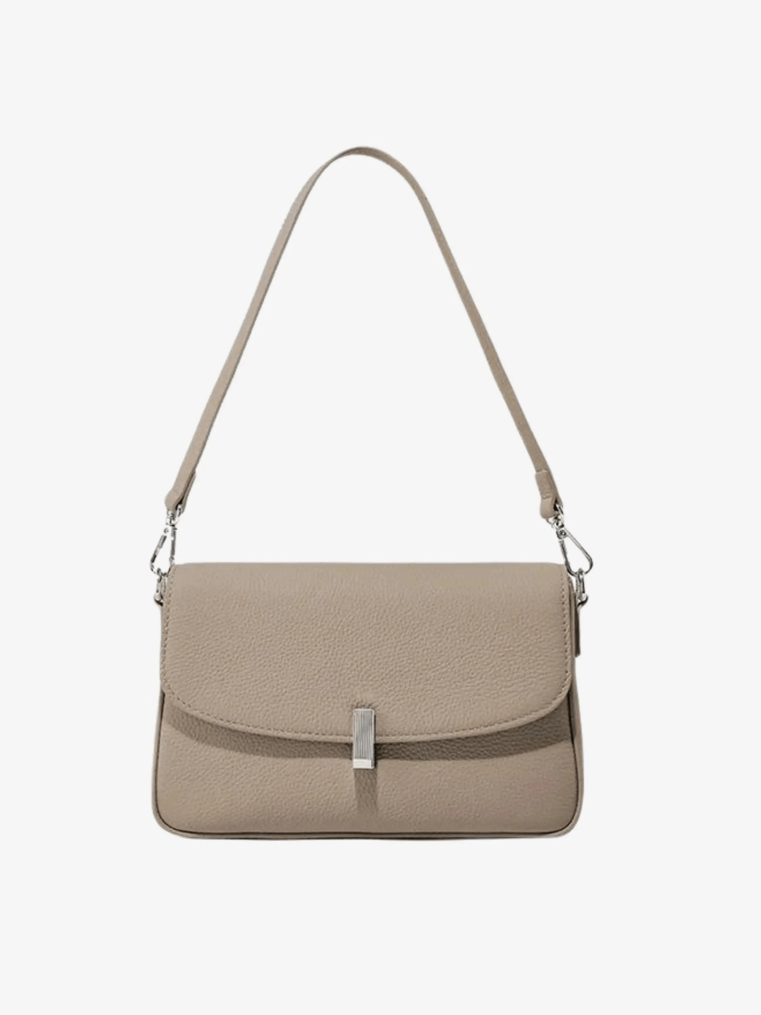 Celeste | Luxe Pebbled Leather Shoulder Bag ?C Effortless Sophistication Compact Durability