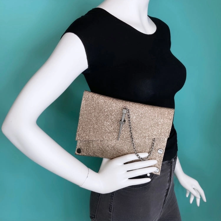 Comfort Everyday Versatile Comfort Champagne Dagger Clutch