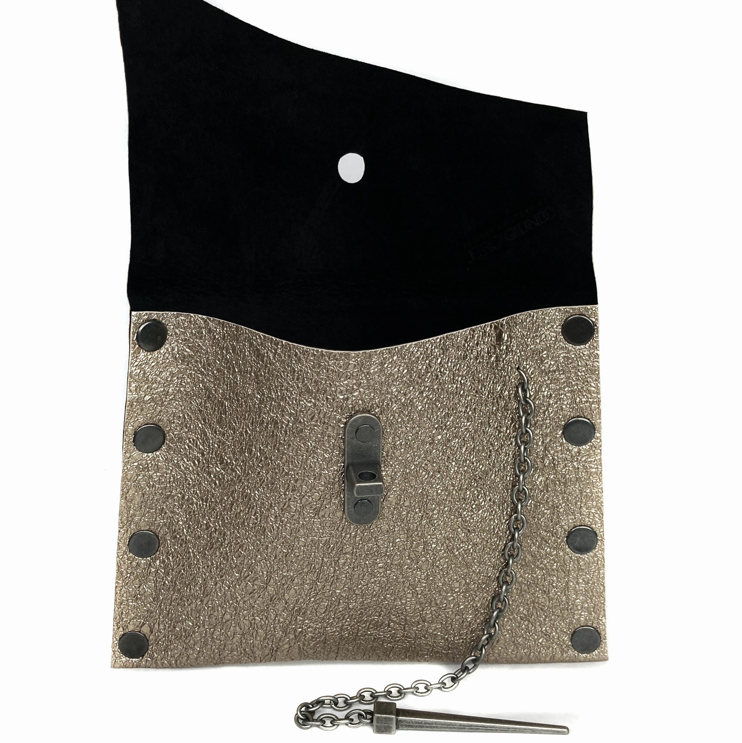 Champagne Dagger Clutch Daily Carry Versatile Use