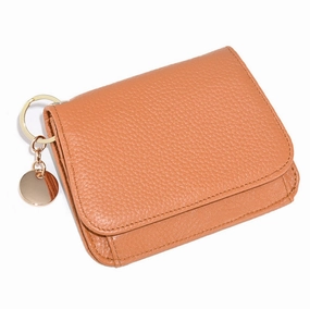 Daily Convenience Charlotte | Pebbled Leather Mini Wallet ?C Chic & Compact Convenience