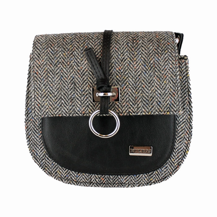 Irish Wool and Leather Grace Bag Compact Size