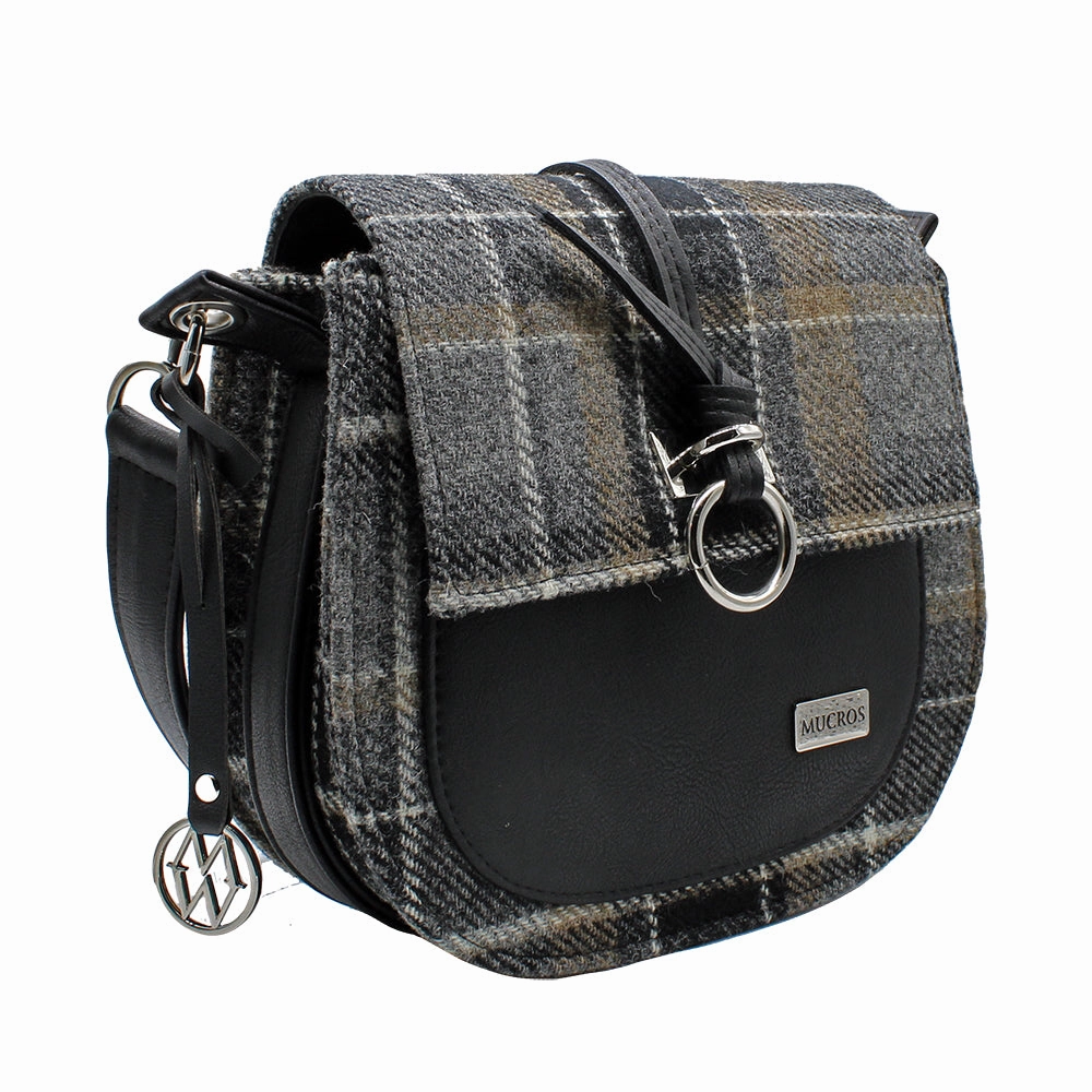 Irish Wool and Leather Grace Bag Stylish wallet for daily use