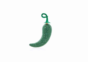 Compact Travel Chili Pepper Pillbox Poblano