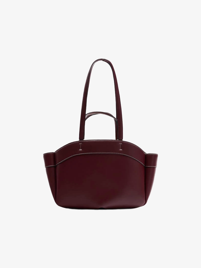 Weekend Mood Sophia | Brown Leather Shopper Bag ?C Elegant & Practical