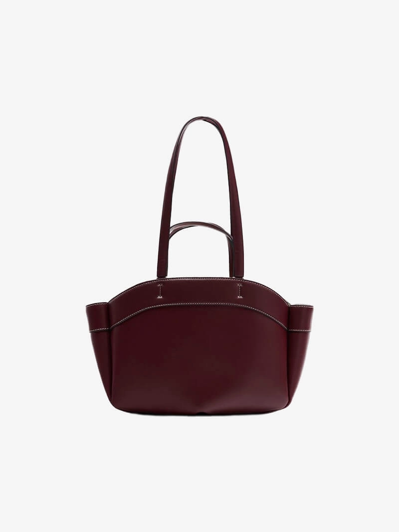 Work Necessity Classic Utility Sophia | Brown Leather Shopper Bag ?C Elegant & Practical