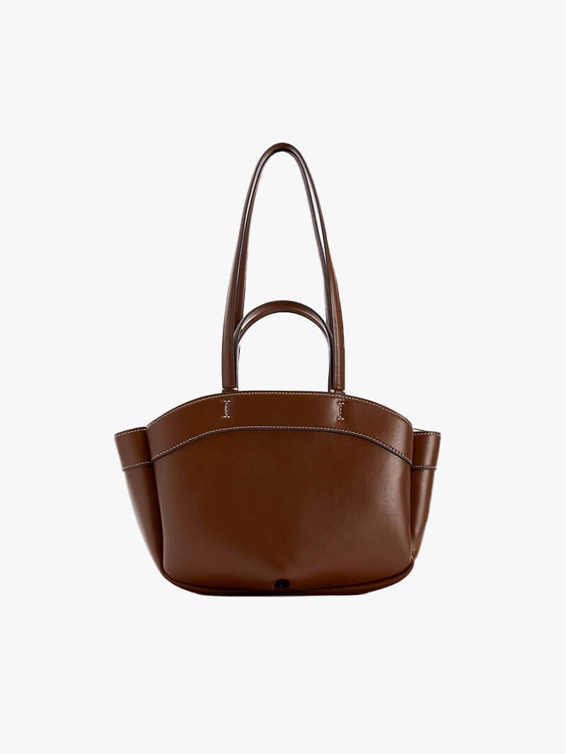 Outdoor Everyday Sophia | Brown Leather Shopper Bag ?C Elegant & Practical