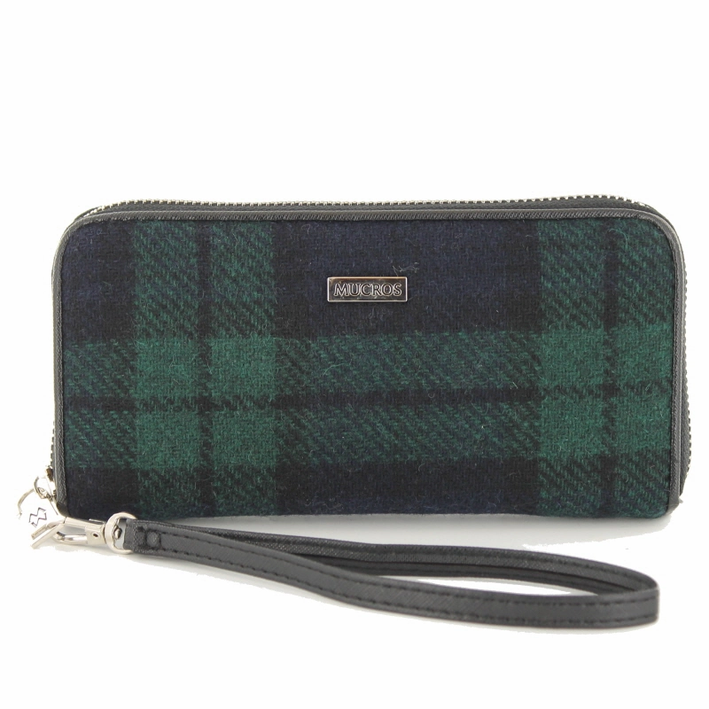 Irish Tweed Hand Wallet Slim Shape Durable Craftsmanship