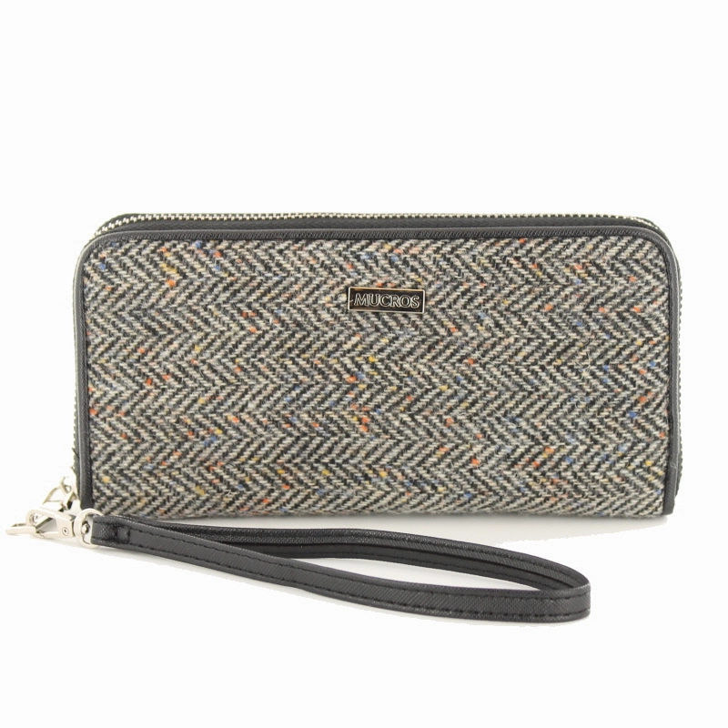 Modern Travel Practical Refinement Irish Tweed Hand Wallet